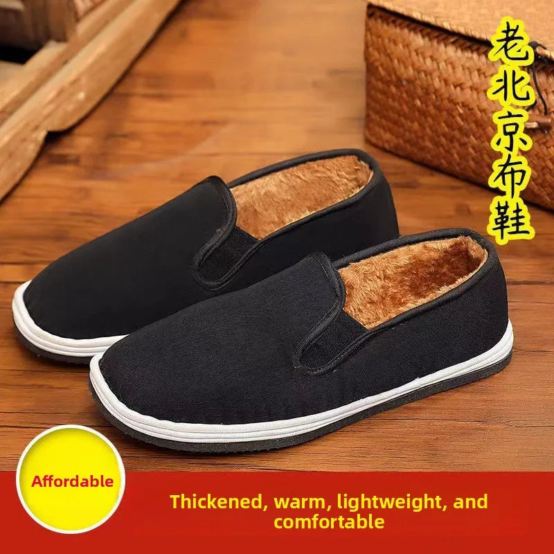 LOR MALE Men's Slip-On Work Boots No Laces Fall Construction Anti-Slip Wear-Resistant Fashionable Waterproof Sports  Boots