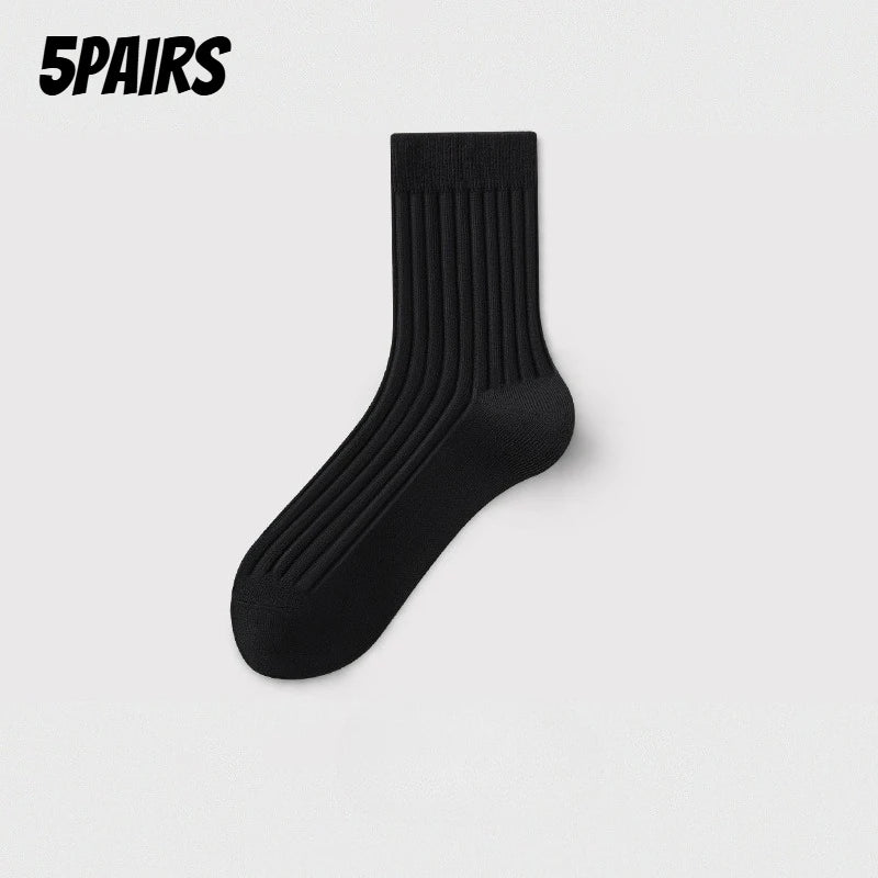 LOR MALE Breathable Socks - 5 Pairs