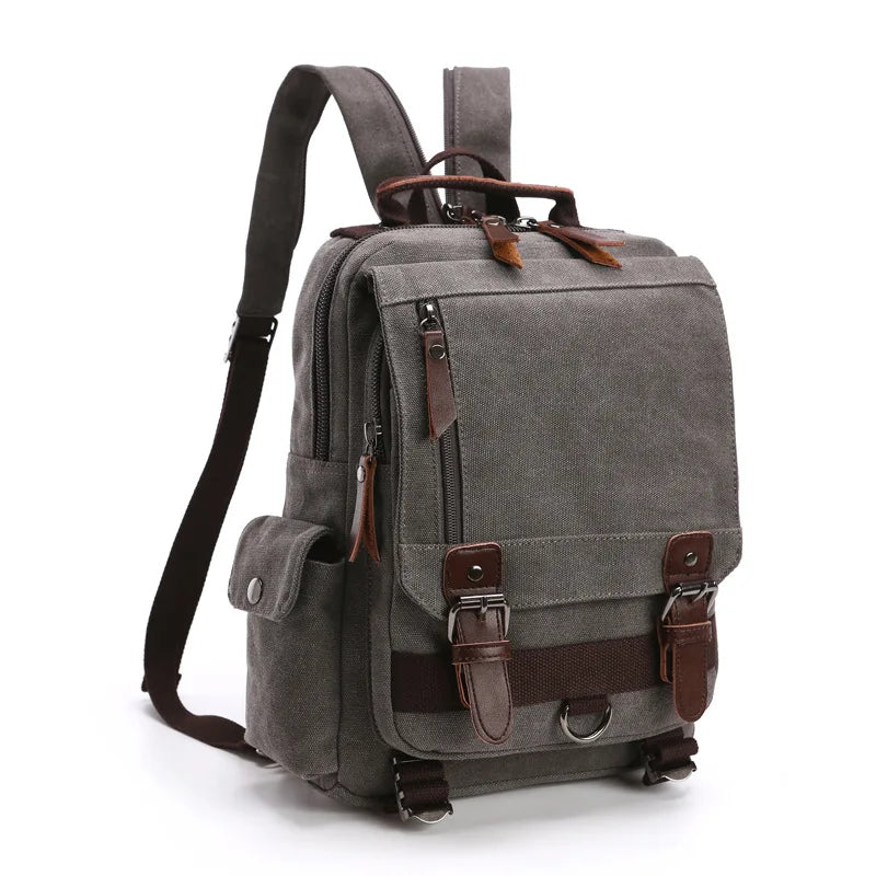LOR MALE Small Canvas Daypack