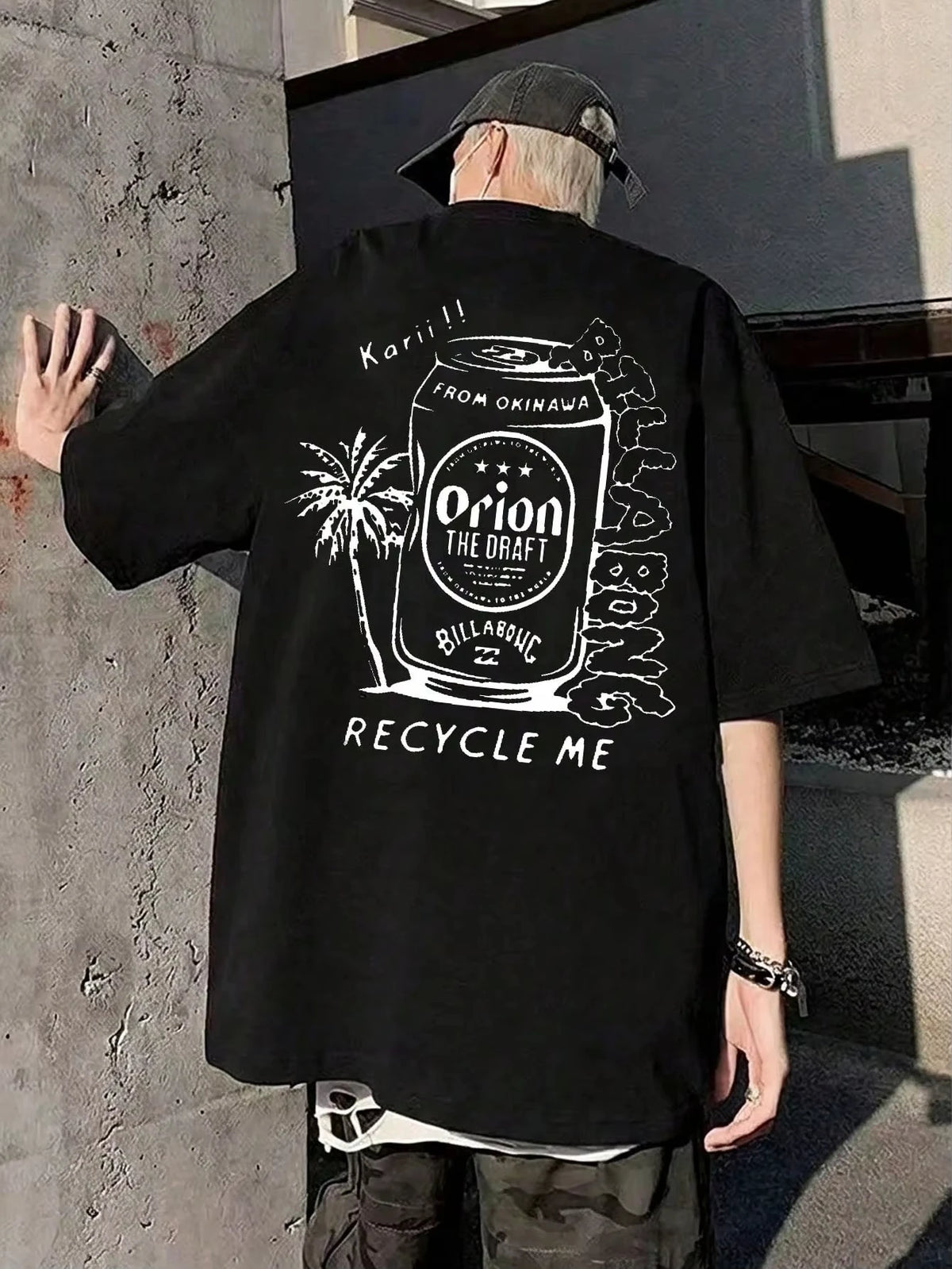 LOR MALE Men's T-shirt New Summer Printed T-shirt, Unisex, Funny T-shirt, Loose Casual Crew Neck Short-sleeve Top for Men