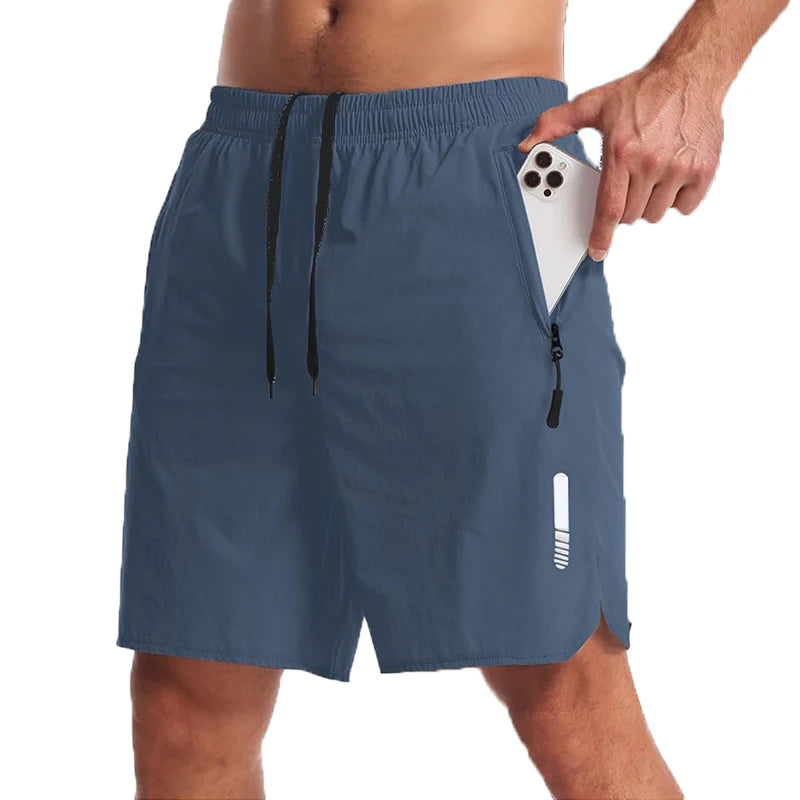 LOR MALE Men's Sport Shorts Sportswear Summer Running Shorts Beach Bottoms Gym Fitness Tracksuit Jogging Training Short Pants Men Shorts