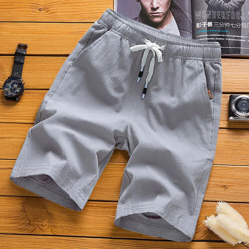 LOR MALE Fashion Men Shorts Summer Casual Shorts For Men Beach Pants Running Sport Short Men's Straight Pants Mens Shorts Male Sweatpant