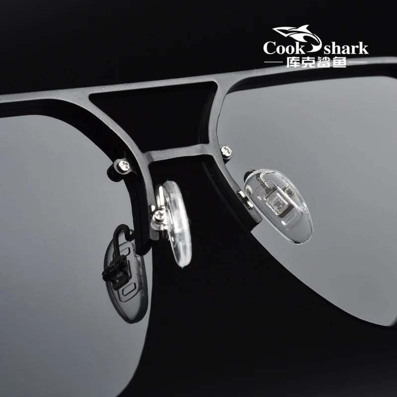 LOR MALE Cook Polarized Sunglasses for Men's Driving Glasses Special Trend Color-Changing Sunglasses Day and Night New