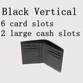 LOR MALE 100% Genuine Sheepskin Woven Wallet Short Wallet Men's Leather Wallet Multi Slot Ticket Holder Men's Ultra-thin Wallet Purse