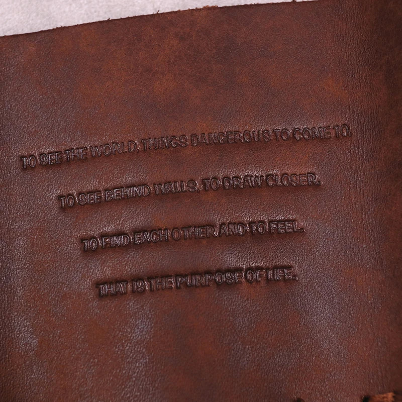 LOR MALE 100% Genuine Leather The Secret Life Of Walter Mitty Wallet Vintage