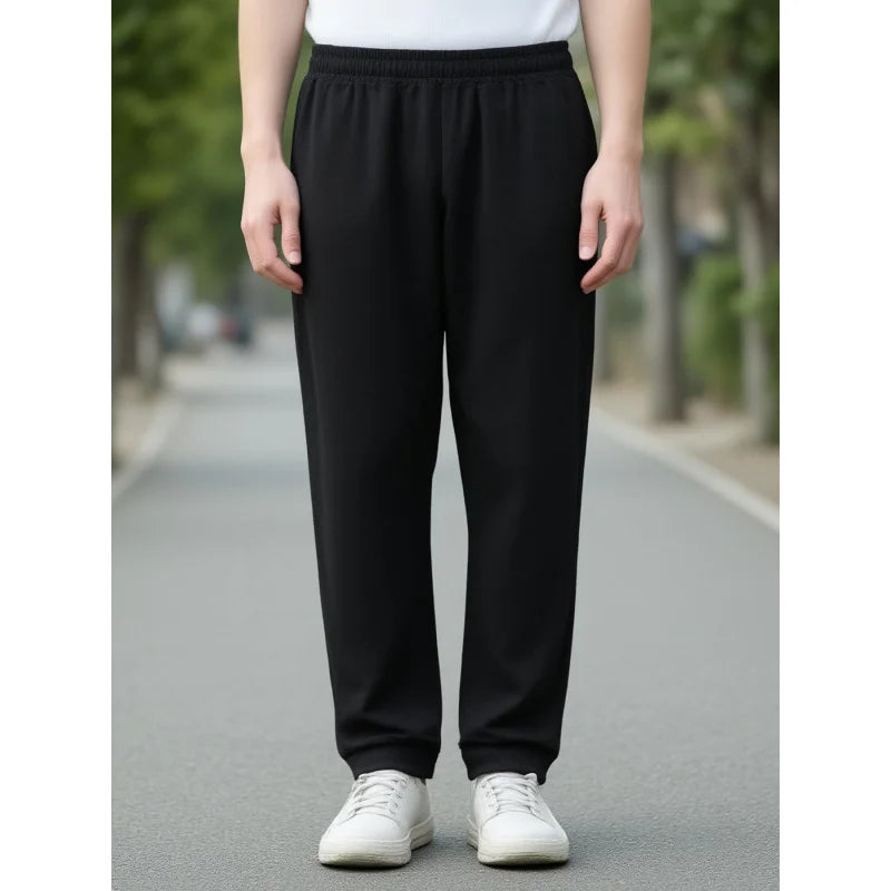 LOR MALE Men'S Trendy Printed Casual Fashion Pants Suitable For Outdoor Dates, Shopping, And Sports