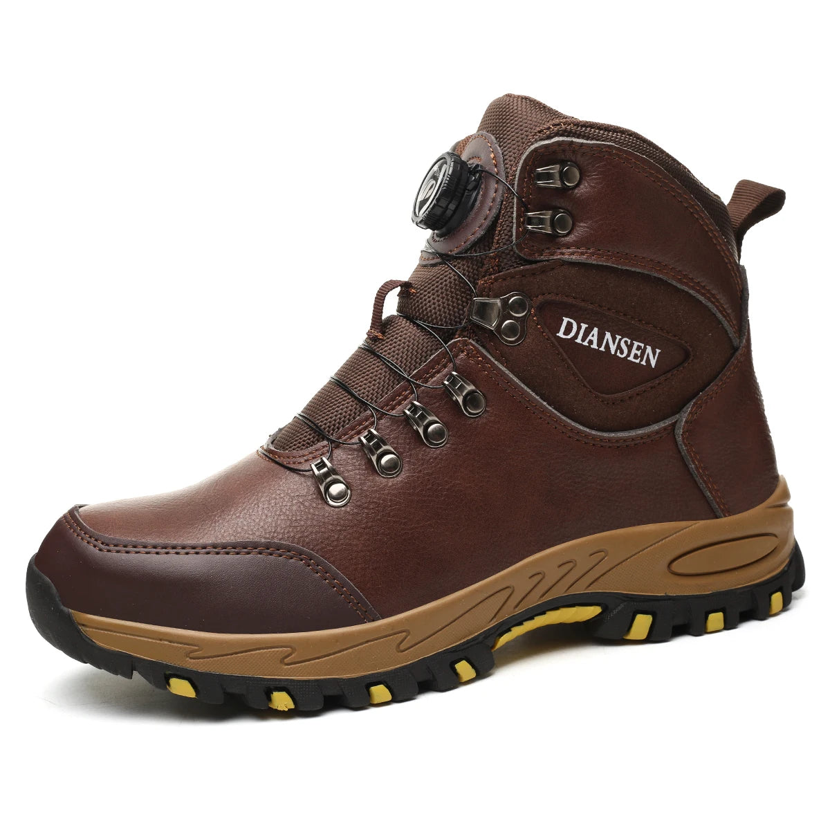 LOR MALE Men's Safety Work Boots Indestructible Steel Toe Anti- Smash Resistant Stab Proof Safety Shoes Breathable Slip-Resistant Durable