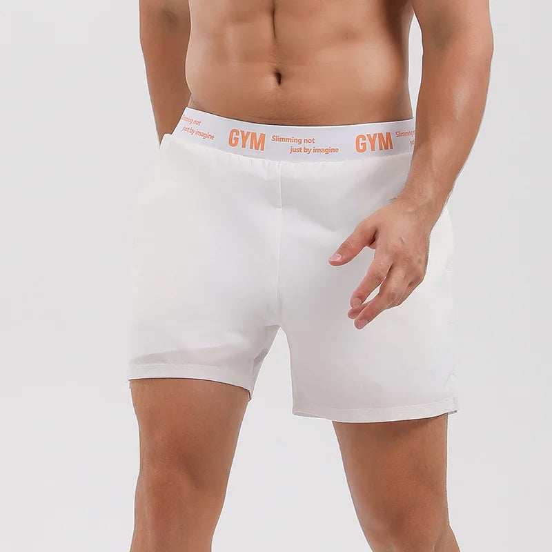 LOR MALE Mens Running Shorts Fitness Quick Dry Men Gym Sport Shorts Male Basketball Workout Training Gym Jogger Short Pants Summer Shorts