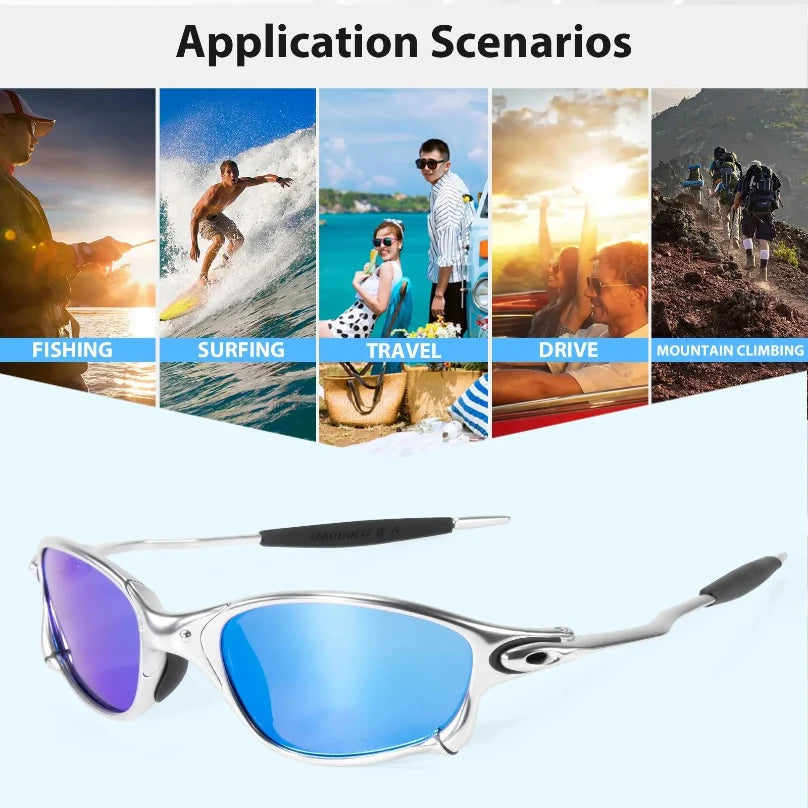 LOR MALE Polarized Sunglasses Men Cycling Fishing Driving Glasses Outdoor Sports UV400 Sun Glasses Eyewear Male Women Goggles