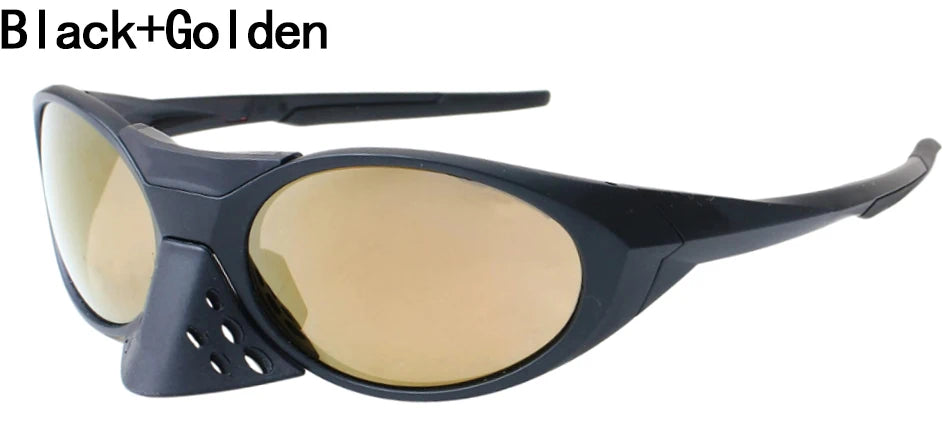 LOR MALE Polarized Sunglasses Men Gafas Designer Outdoor Sports Sun Glasses for Men Brand Mirror Oval Eyewear Accessories UV400