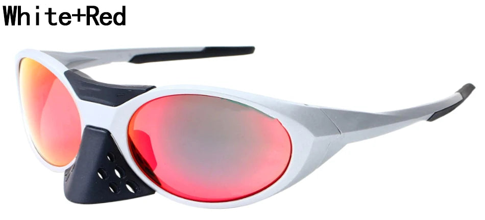 LOR MALE Polarized Sunglasses Men Gafas Designer Outdoor Sports Sun Glasses for Men Brand Mirror Oval Eyewear Accessories UV400