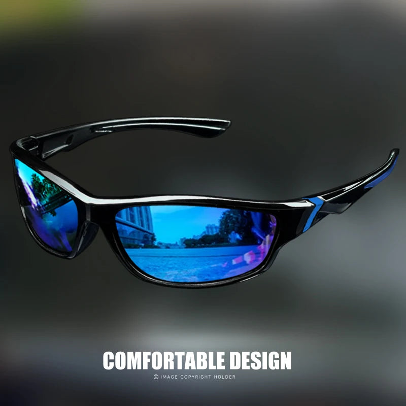 LOR MALE Polarized Sunglasses for Men Sports Mens-Sunglasses: Sun-Glasses with UV Protection for Fishing Driving Running Cycling