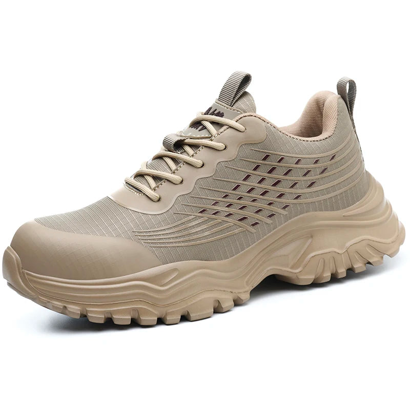 LOR MALE Construction Site Shoes insulated 6kV electrical Shoes Work Boots Safety Shoes Men Anti-smash Anti puncture Indestructible shoes