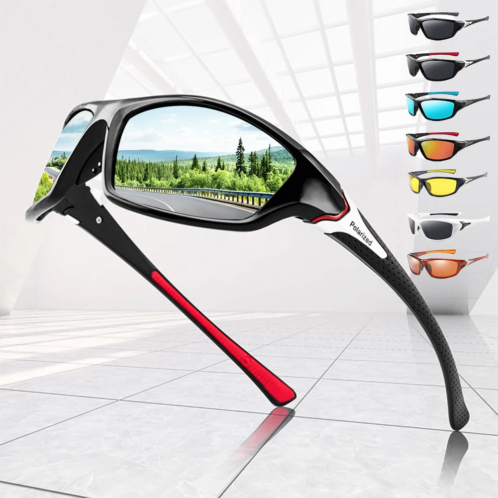 LOR MALE Polarized Fishing Sunglasses 2023 Men Women Sun Glasses Fishing Camping Driving Eyewear Outdoor Sports Goggles UV400 Sunglasses