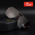 LOR MALE Cook Polarized Sunglasses for Men's Driving Glasses Special Trend Color-Changing Sunglasses Day and Night New