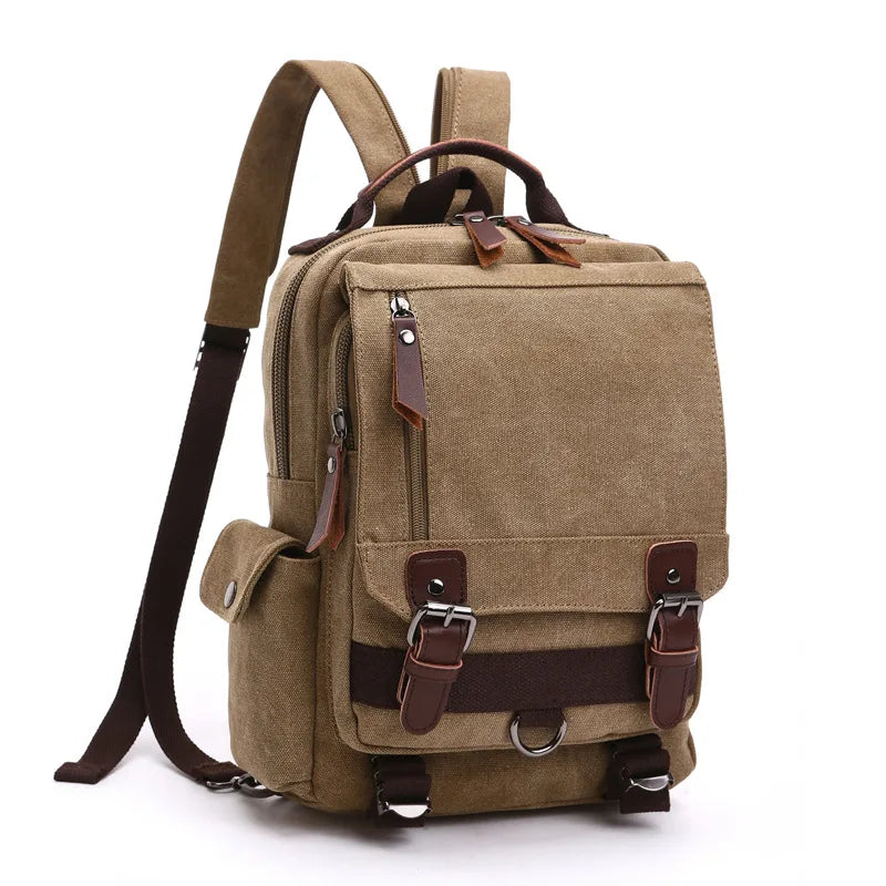 LOR MALE Small Canvas Daypack