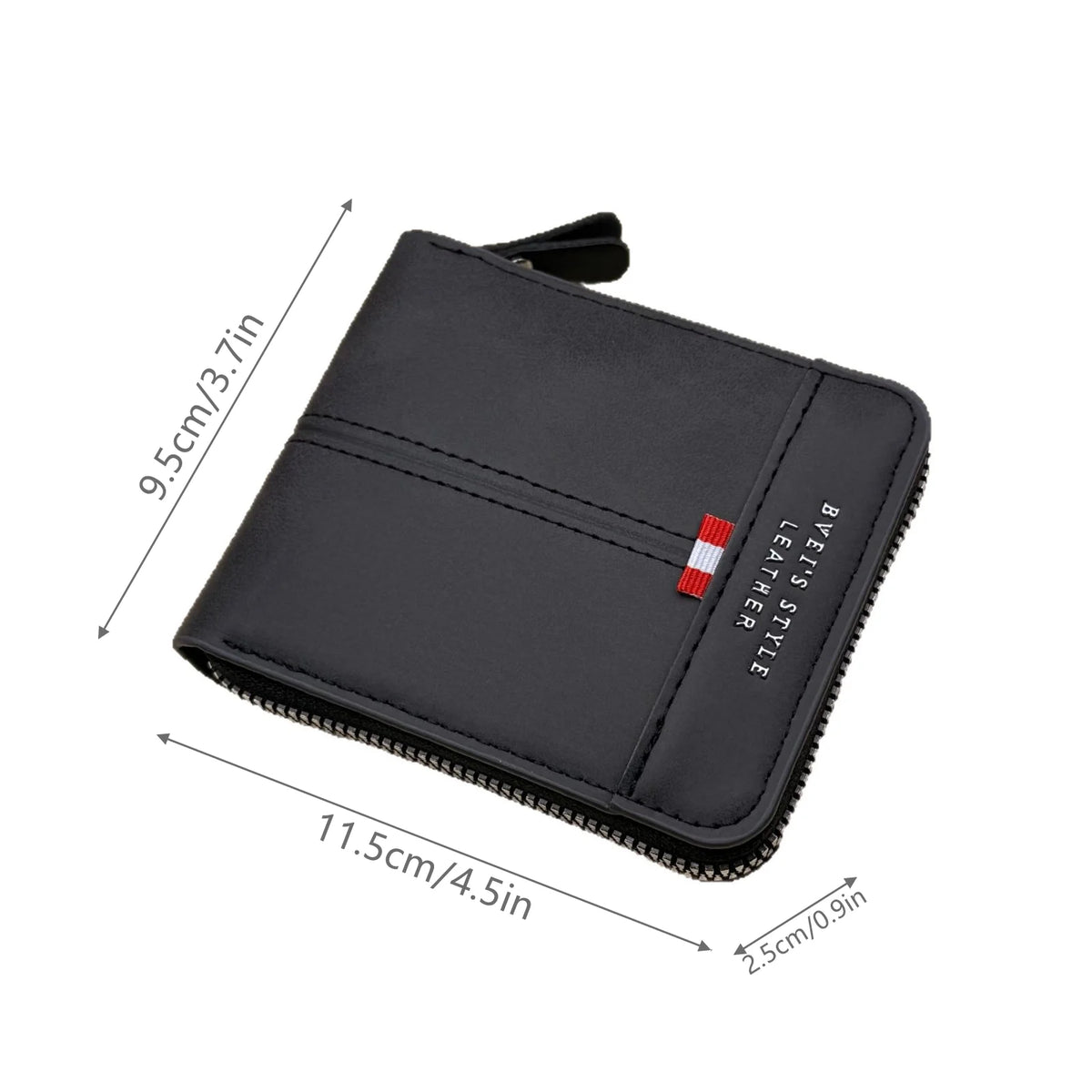 LOR MALE Wallet, Stylish Business Wallet Large Capacity with Multiple Card Slots and