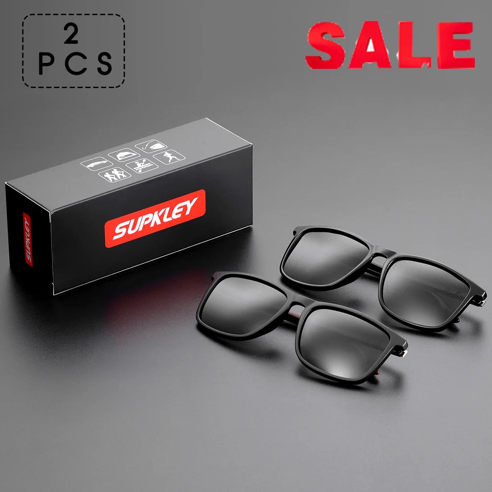 LOR MALE SUPKLEY Sports Sunglasses Polarized Comfortable Wear Square Sun Glasses Male L 2
