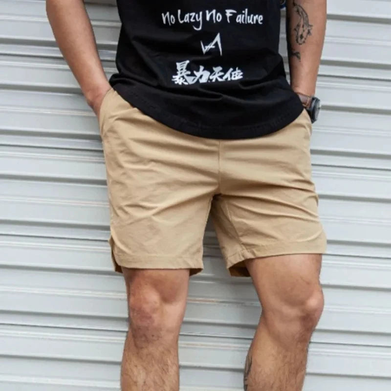 LOR MALE Men Hot Shorts Light Weight Thin Short Pants Running Squat Fitness Ring