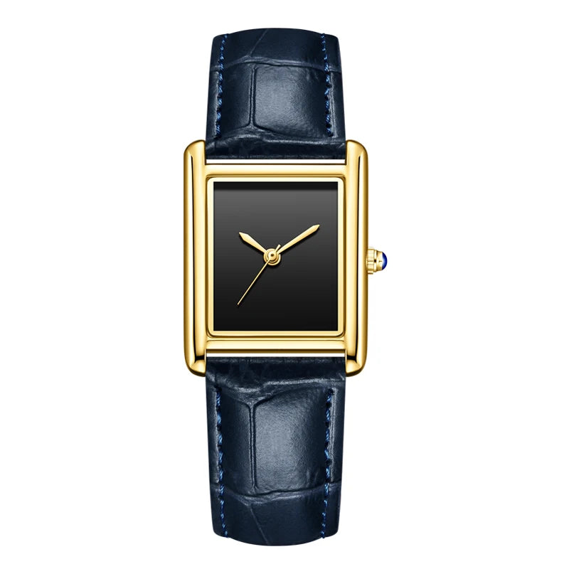 LOR MALE Reloj Top Brand Couple's Watches and Women Leather Strap Waterproof Quartz 3