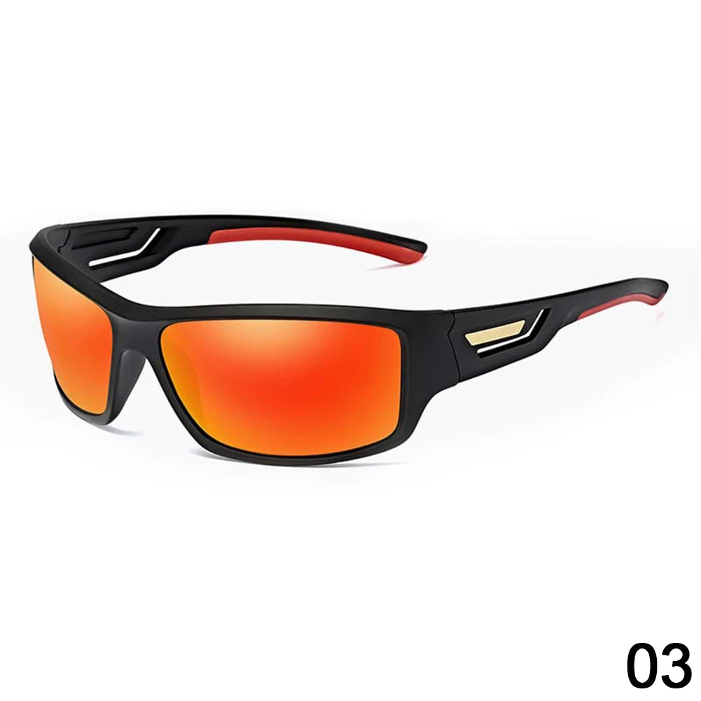 LOR MALE Polarized Sunglasses Men Designer HD Driving Sun Glasses Fashion Male Fishing Eyewear UV400 for Gafas Dirt Bike Moto Car Drivers