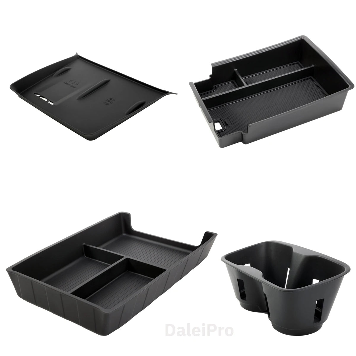 LOR MALE For BYD Sealion 07 2024 2025 Armrest Storage Box Center Console Layered Storage Box Cup Holder Modification Interior Accessories