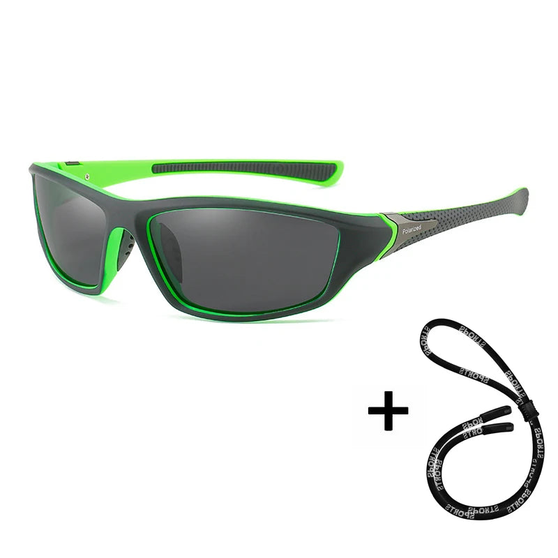 LOR MALE High Definition Polarized Sunglasses for Men Women Outdoor Sport Fishing Sun Glasses UV400 Protection Driving Eyeglasses