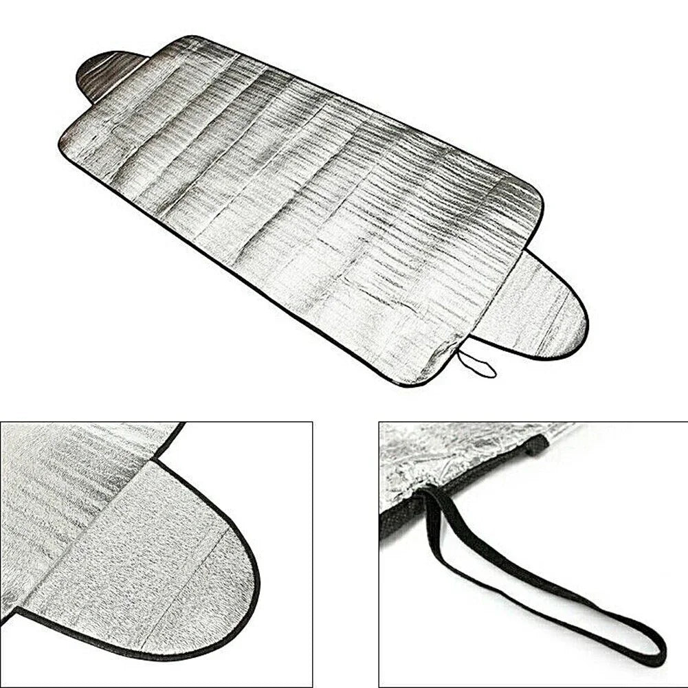 LOR MALE Car Accessories Car Windscreen Windshield Frost Cover Ice Snow Shield Front Protector Auto UV Protection Curtain Styling 1Pc
