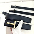 LOR MALE 2025 High Quality 3.8cm Leather Business Men Belt Luxury Brand Designer famous Belts for men Jeans Strap Male Metal Buckle belt