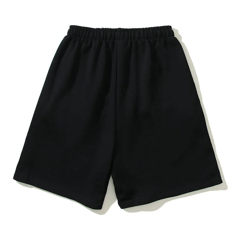 LOR MALE Trendy Brand Printed Shorts Summer Casual Loose and Comfortable Five-point Pan