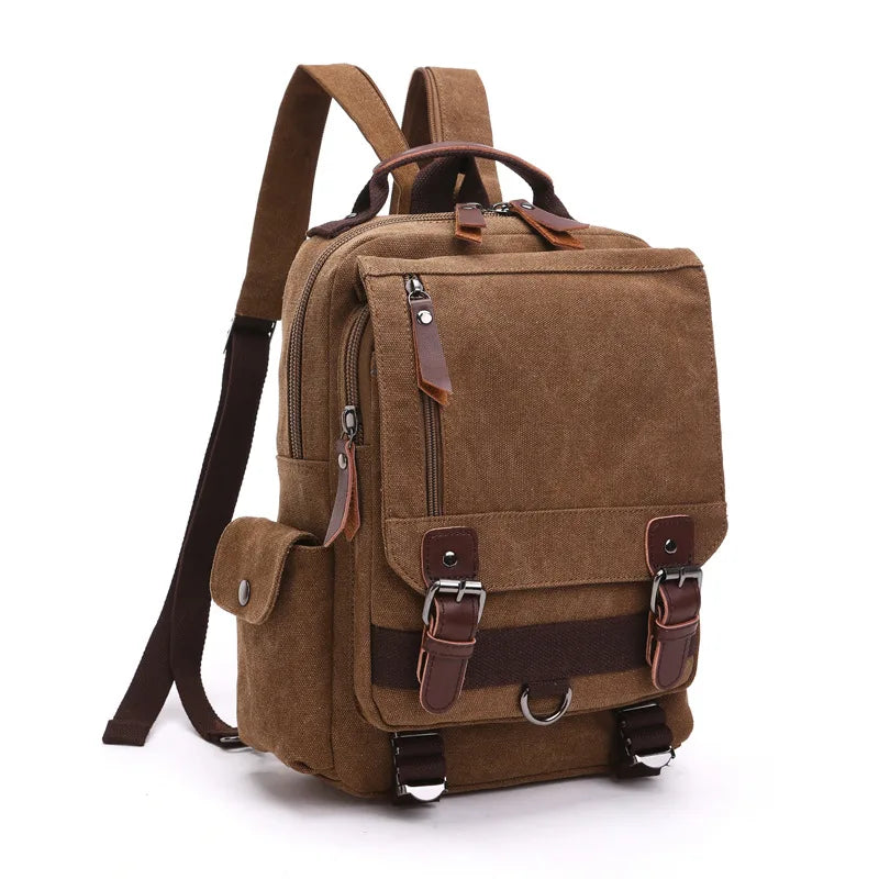LOR MALE Small Canvas Daypack