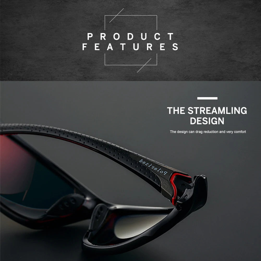 LOR MALE Polarized Fishing Sunglasses 2023 Men Women Sun Glasses Fishing Camping Driving Eyewear Outdoor Sports Goggles UV400 Sunglasses