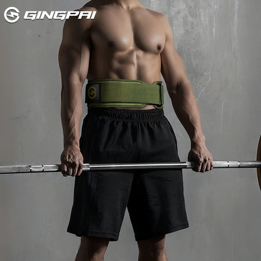 LOR MALE High Quality Sports Weight Lifting Belts for Men Women - Weight Lifting Core & Lower Back Support Workout Waist Belt for Fitness