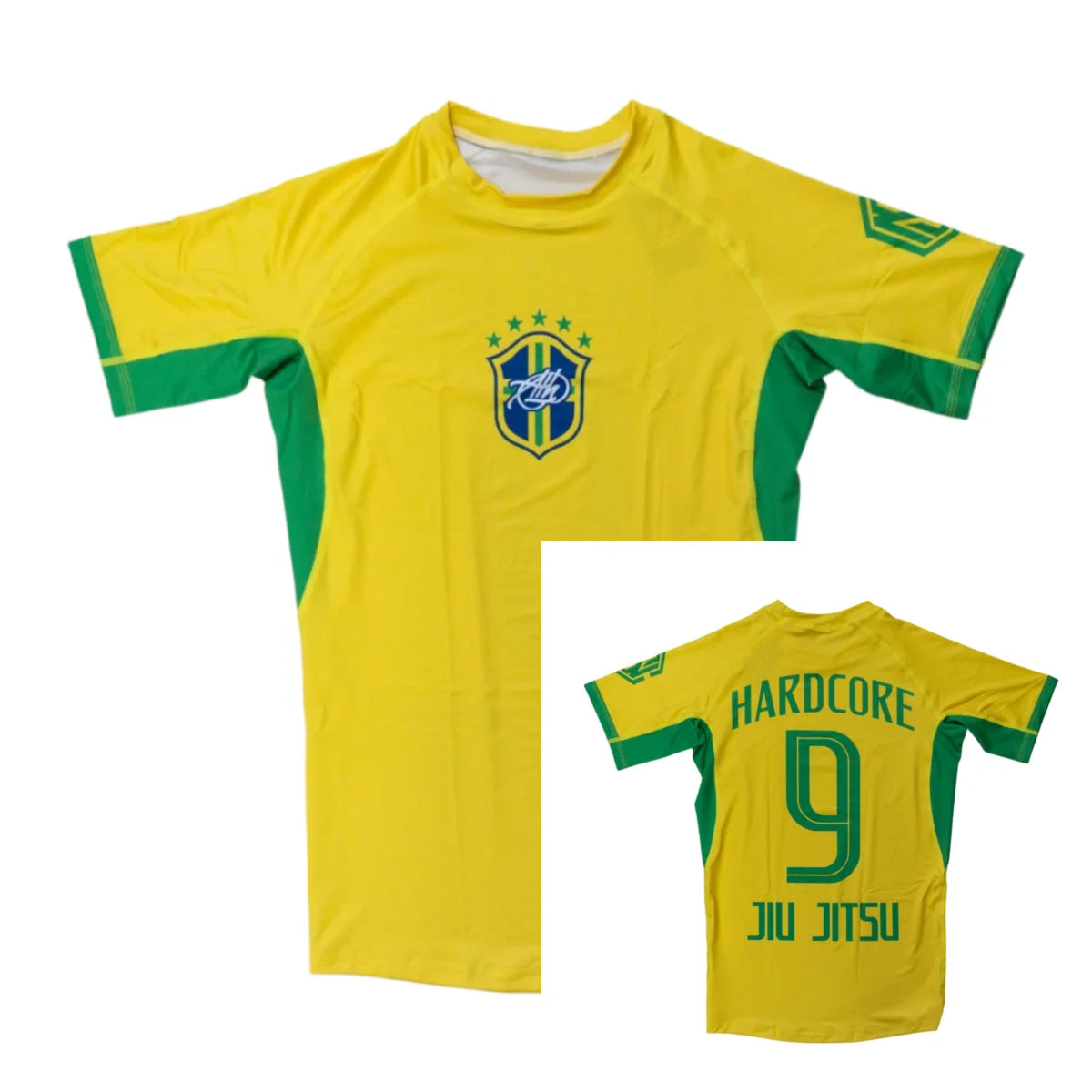 Brazilian Jiu Jitsu Football Jersey Style Rash Guard Hardcore Adult Kids Combat Training T-Shirt Summer Breathable Quick-drying