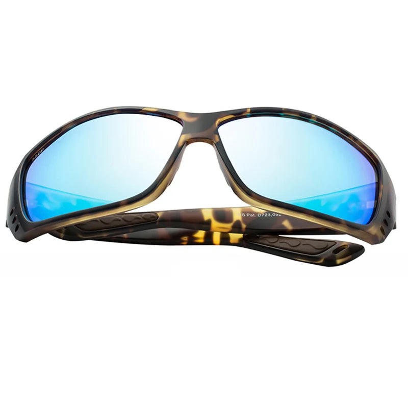 LOR MALE Polarized Sunglasses Men CAT CAY Brand Design Square Driving Sun Glasses 2