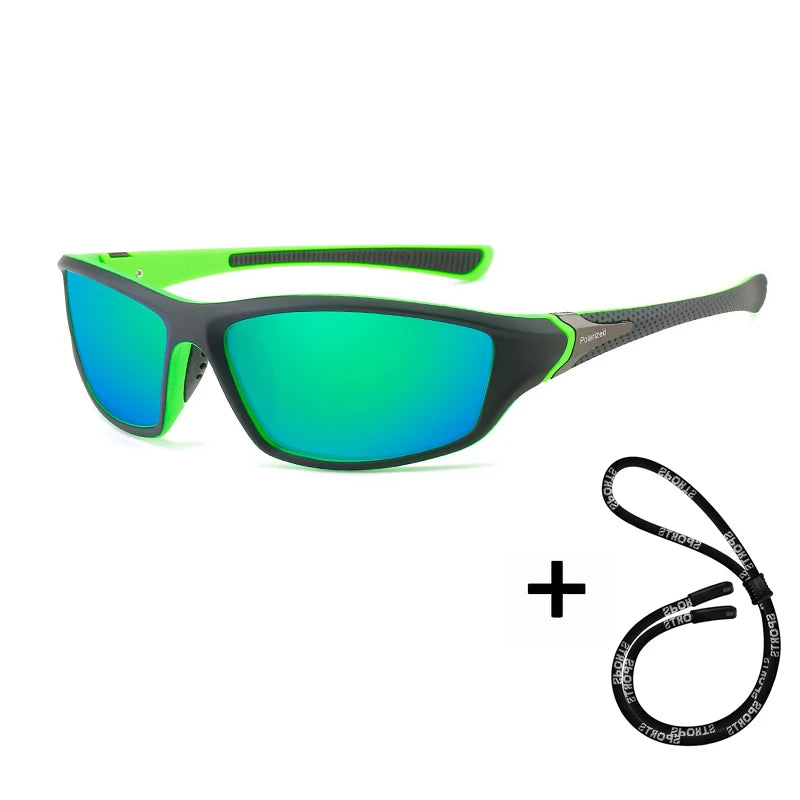 LOR MALE High Definition Polarized Sunglasses for Men Women Outdoor Sport Fishing Sun Glasses UV400 Protection Driving Eyeglasses