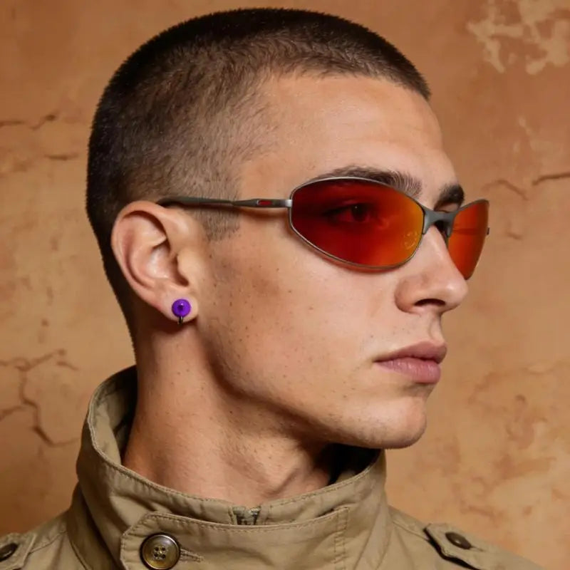 LOR MALE Polarized Sunglasses Men Goggles Women Metal Frame Sunglasses Cycling Retro Fashion Driving Fishing Sun Glasses UV400