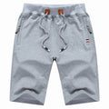 LOR MALE New Men's Shorts Summer Breeches Cotton Casual Sweat Men Hip Hop Streetwear Loose Jogger Shortspocket Beach Short Pants