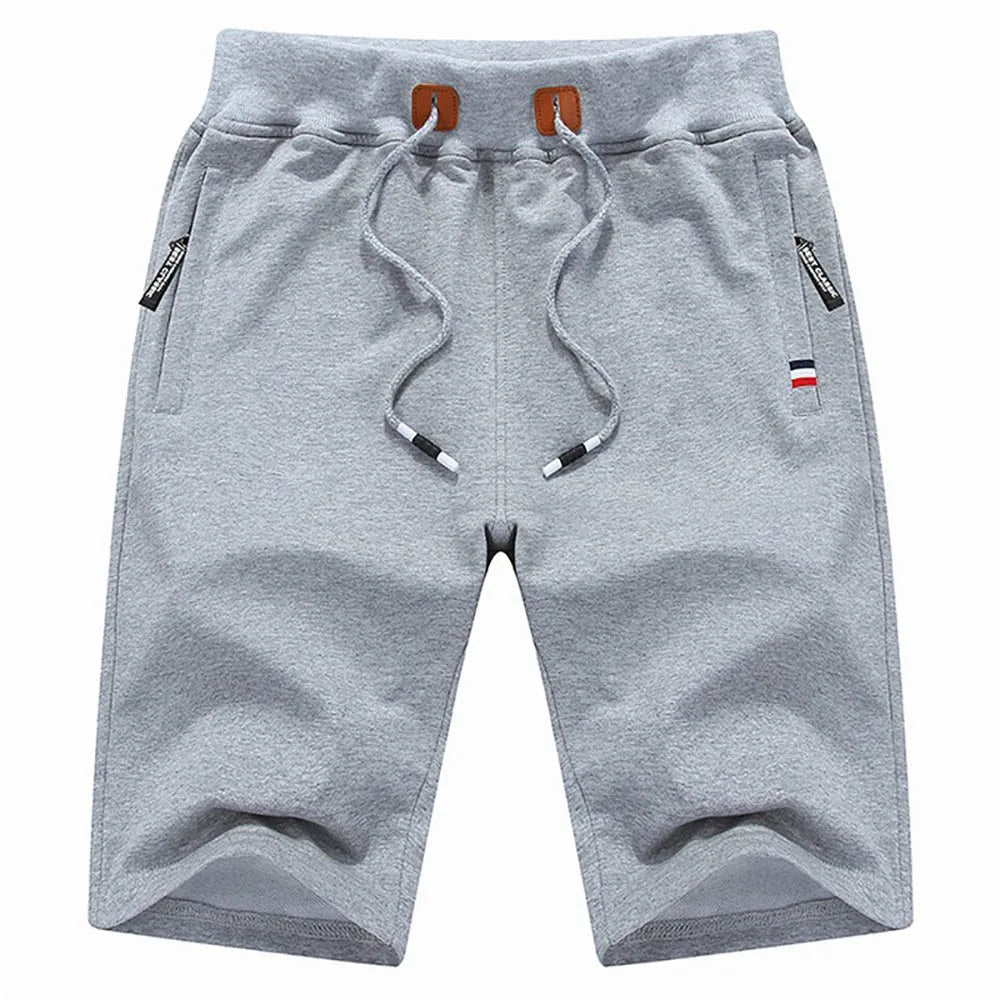 LOR MALE New Men's Shorts Summer Breeches Cotton Casual Sweat Men Hip Hop Streetwear Loose Jogger Shortspocket Beach Short Pants