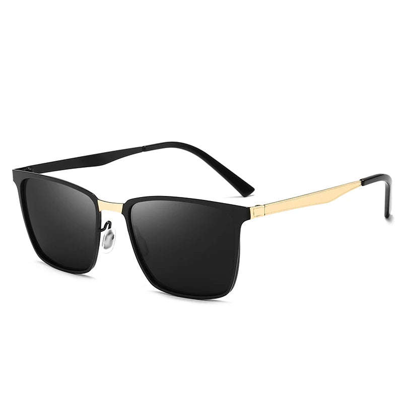 LOR MALE Polarized Sunglasses For Men And Women Brand Design Square Frame Fashion Sunglasses For Men Uv400