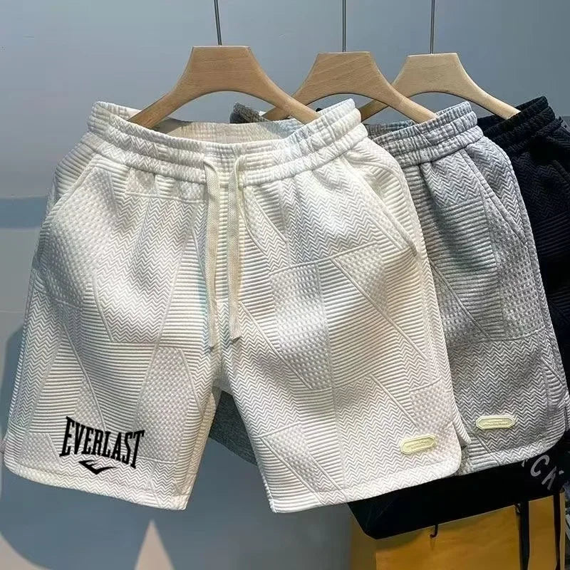 LOR MALE 2025 casual printed shorts fashionable and popular shorts breathable and comfo Ring