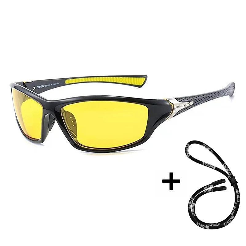 LOR MALE High Definition Polarized Sunglasses for Men Women Outdoor Sport Fishing Sun Glasses UV400 Protection Driving Eyeglasses