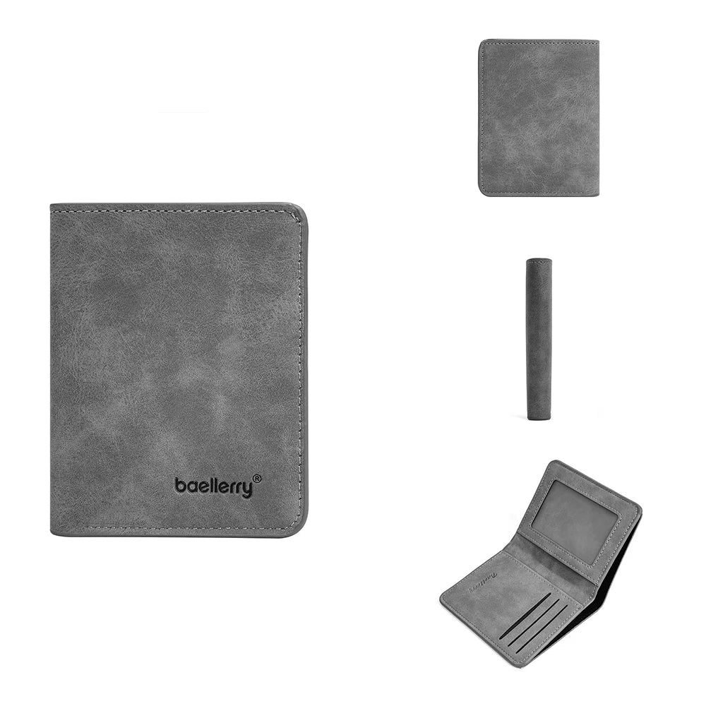 LOR MALE Minimalist Wallet – Money Clip & Coin Pocket