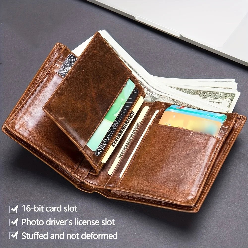 LOR MALE WESTAL Engrave Purse for Men Genuine Leather Wallets Male Clutch Wallet for Cards Cardholder Coin Purses Leather Wallet Man 7333