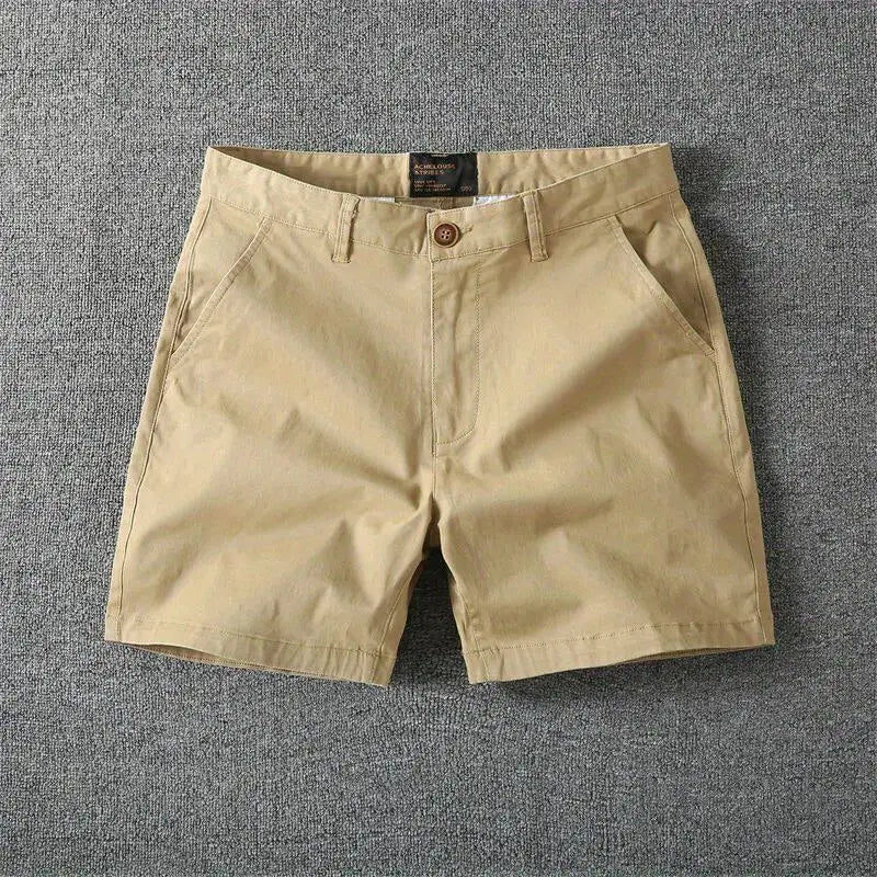 LOR MALE Men's Casual Shorts Ultra Short Four-Five Inches Thin Fashionable Wear-Resistant Summer Lightweight Leisure Shorts
