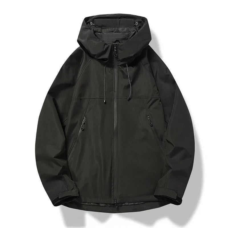 LOR MALE Men Jackets Hooded Sports Outdoor Jacket Man Waterproof Breathable Couple Sportswear Unisex Hiking Coats Outwear Men's Clothing