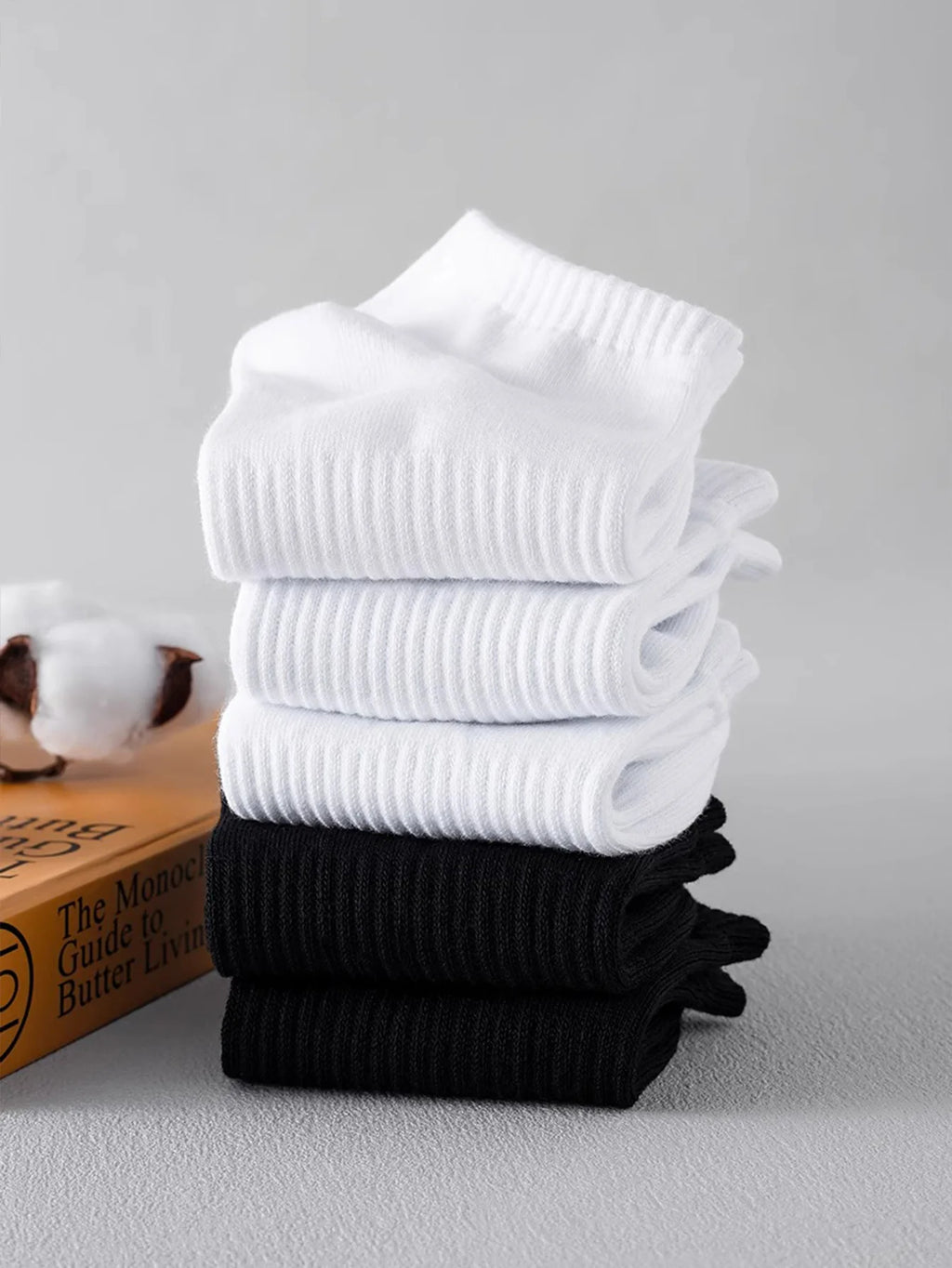 LOR MALE No-Show Sports Socks - 10 Pairs