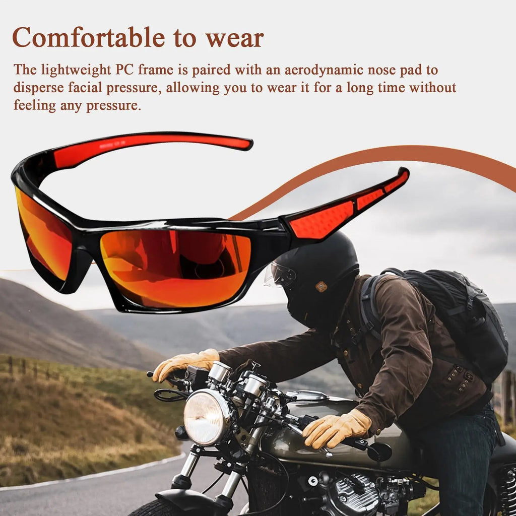 LOR MALE Fishing Sunglasses UV Sunglasses Polarized Glasses Comfortable Lightweight Fra
