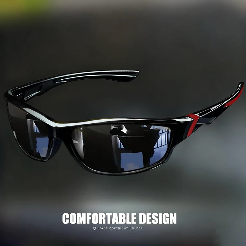 LOR MALE Polarized Sunglasses for Men Sports Mens-Sunglasses: Sun-Glasses with UV Protection for Fishing Driving Running Cycling