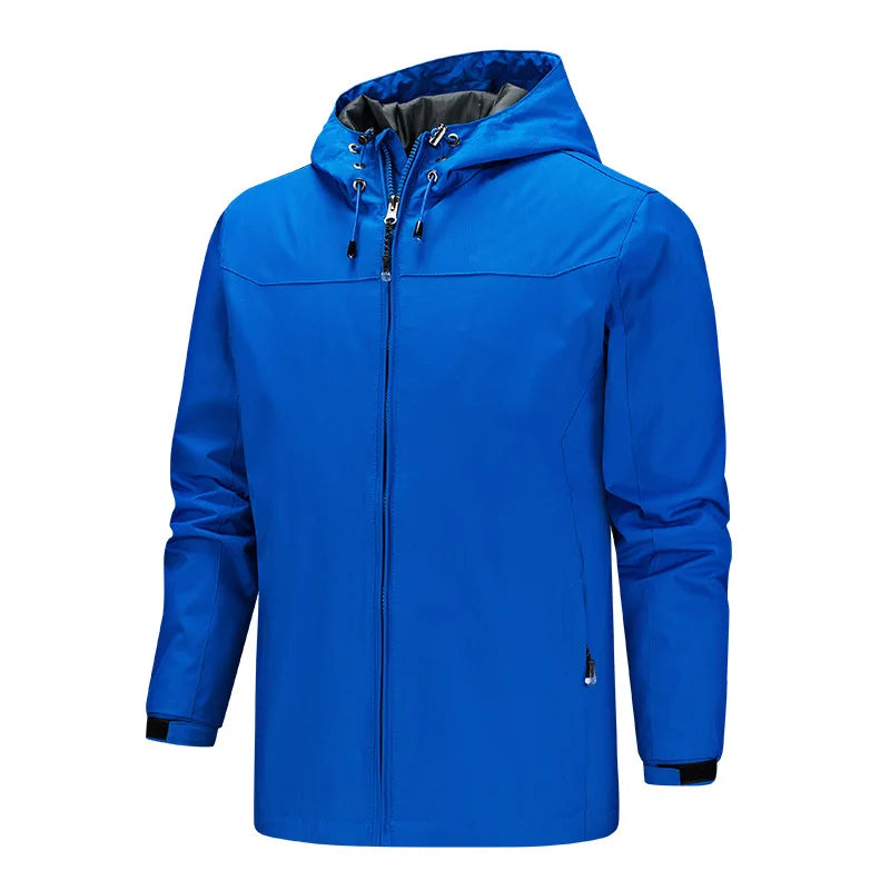 LOR MALE Outdoor Jackets for Men Waterproof Breathable Casual Coats Spring Autumn Men Windbreaker Jackets Cycling Mountaineering Clothes